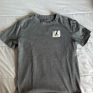 Jordan Gray Short Sleeve Kids Tee